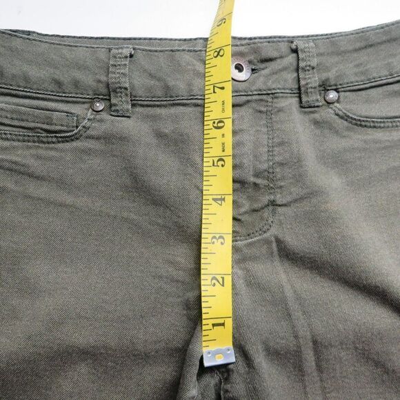 Blue Spice Skinny Leg Jeans Size 3 Green Denim Stretch Cotton Blend - Picture 8 of 13